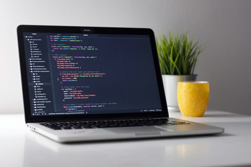 mon setup de code & café